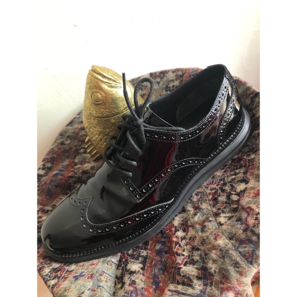 Cole Haan Lunargrand Wing Tip Patent leather - Picture 6 of 16